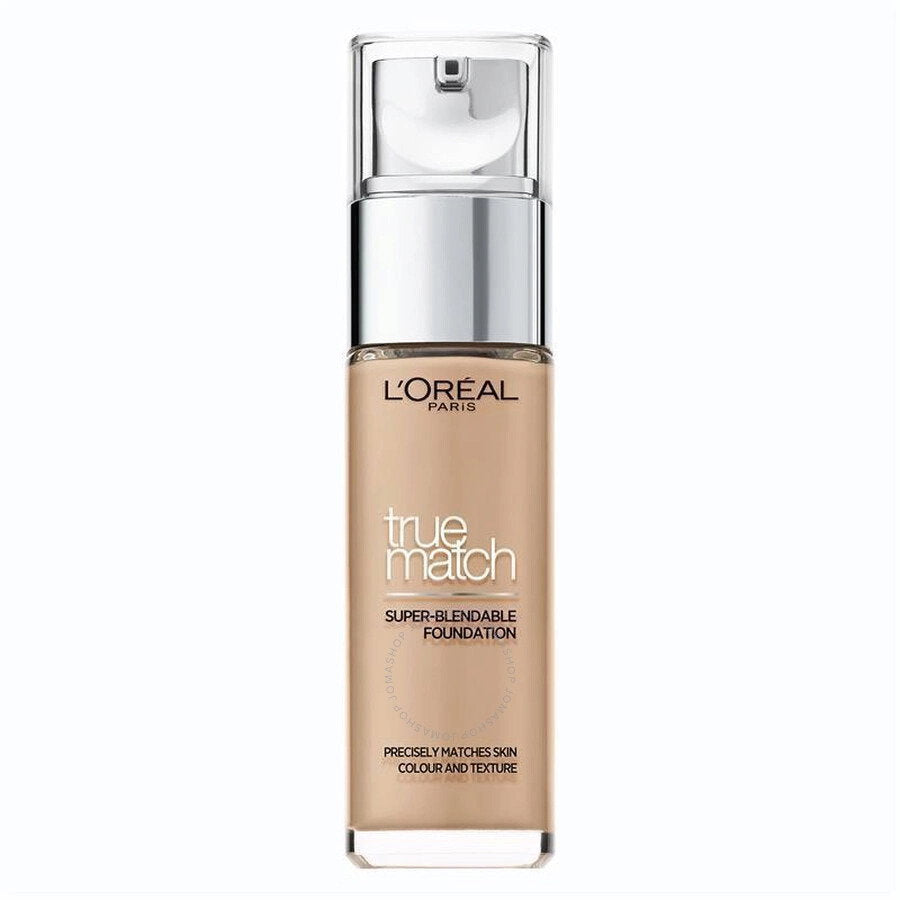 L'Oreal Paris, True Match Super-Blendable, Natural Medium Coverage, Υγρό Foundation, 4N, Beige, SPF 17, 30 ml