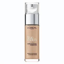 L'Oreal Paris, True Match Super-Blendable, Natural Medium Coverage, Υγρό Foundation, 4N, Beige, SPF 17, 30 ml
