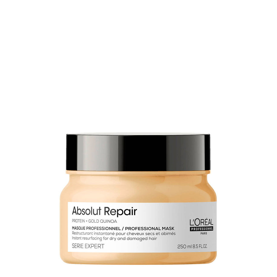 L'Oreal Professionnel, Serie Expert Absolut Repair, Protein + Gold Quinoa, Θεραπεία Μαλλιών Μάσκα Σε Μορφή Κρέμας, Instant Resurfacing, 250 ml
