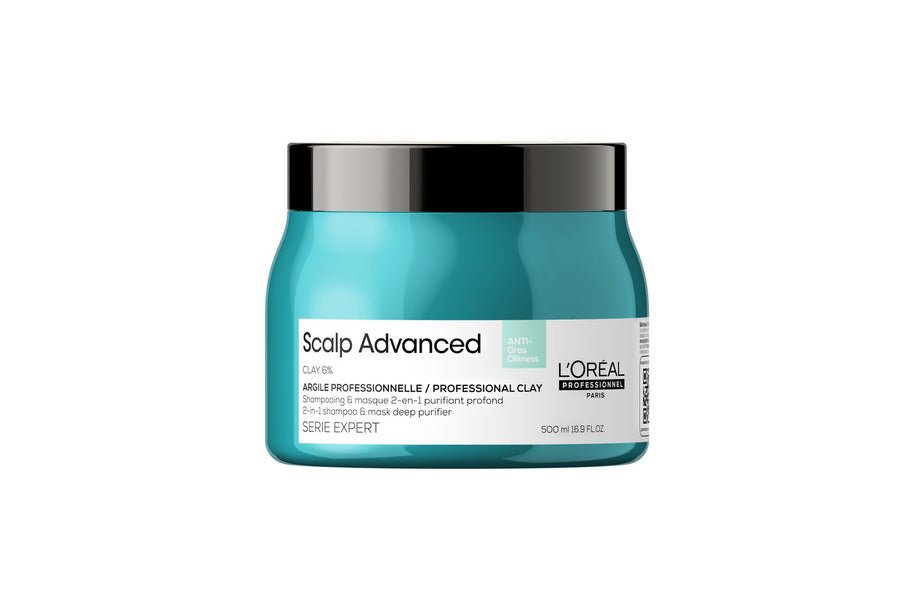 L'Oreal Professionnel, Serie Expert Scalp Advanced, Θεραπεία Μαλλιών Μάσκα Σε Μορφή Κρέμας, For Καθαριστικό, 500 ml