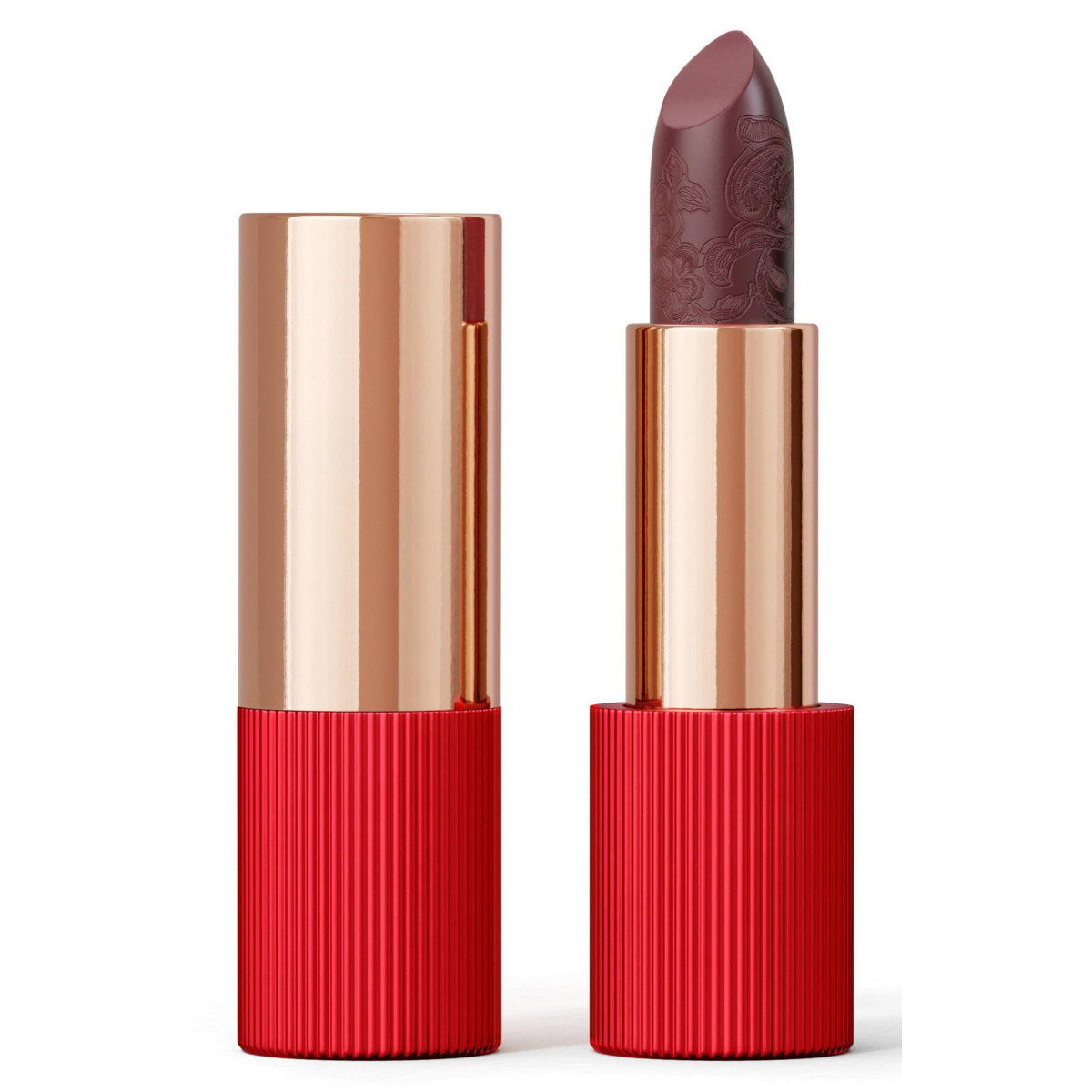 La Perla, Matte Silk, Matte, Cream Κραγιόν, 108, Plum Red, 3.5 g *Tester