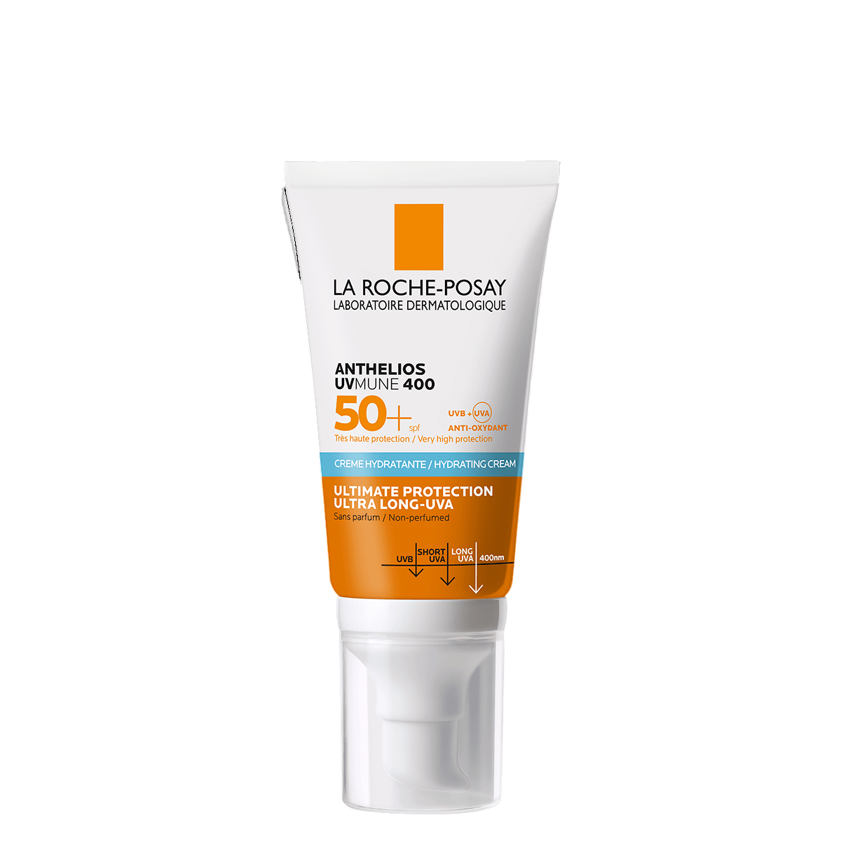La Roche-Posay, Anthelios UVMune 400, Ενυδατική, Κρέμα Προσώπου, SPF 50+, 50 ml