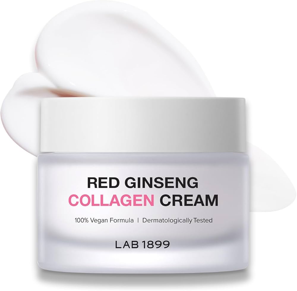 Lab 1899, Red Ginseng, Collagen, Improves skin elasticity, Κρέμα Προσώπου, 50 ml