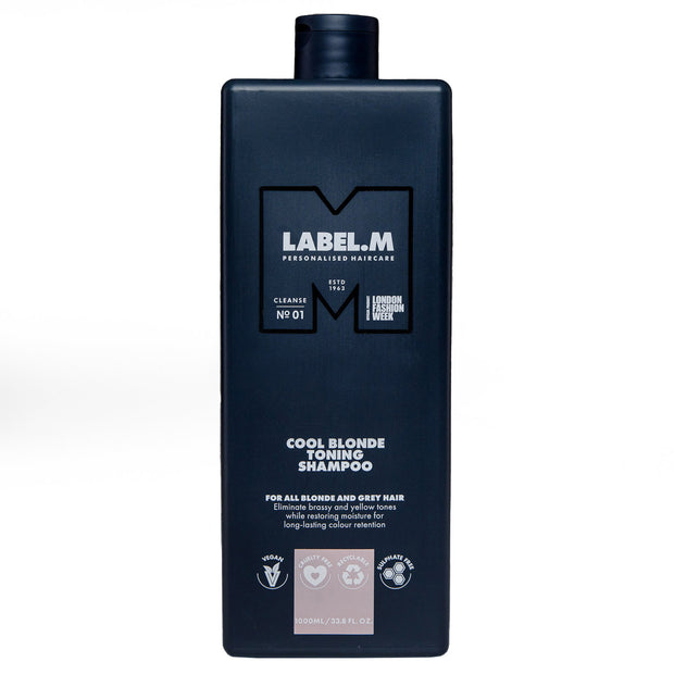 Label.M, Cool Blonde, Σαμπουάν, For Neutralisation Of Yellow Tones, 1000 ml