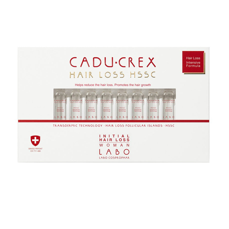 Labo Suisse, Cadu-Crex Advanced Stage, Anti-Hair Loss, Ampoules Treatment Ορός, For Scalp, Για Γυναίκες, 20 pcs, 3.5 ml