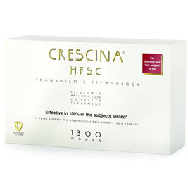 Labo Suisse, Crescina, Transdermic HFSC 1300, For Growth Stimulation, Ampoules Treatment Ορός, For Scalp, Για Γυναίκες, 10 +10 pcs, 3.5 ml