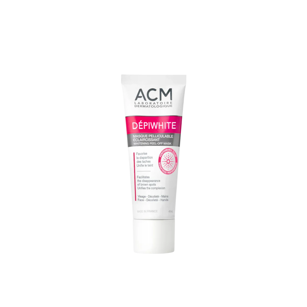 Laboratoire ACM, Depiwhite, Λαμπερό, Μάσκα Σε Μορφή Κρέμας, Για το Πρόσωπο, 40 ml