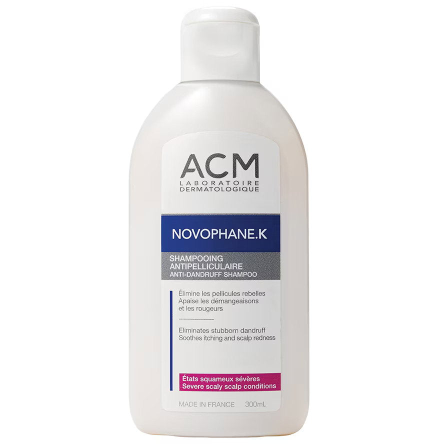 Laboratoire ACM, Novophane K, Σαμπουάν, Κατά της Πιτυρίδας, 125 ml