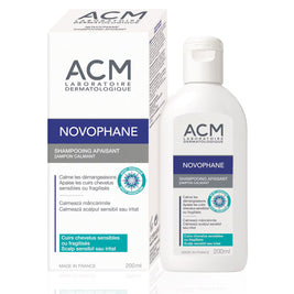 Laboratoire ACM, Novophane, Panthenol, Θεραπεία Μαλλιών Σαμπουάν, Καταπραϋντικό, For Sensitive Scalps, 200 ml