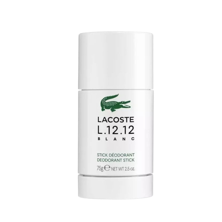 Lacoste, Eau de Lacoste L.12.12 Blanc, 24h Protection, Deodorant Stick, For Men, 75 g
