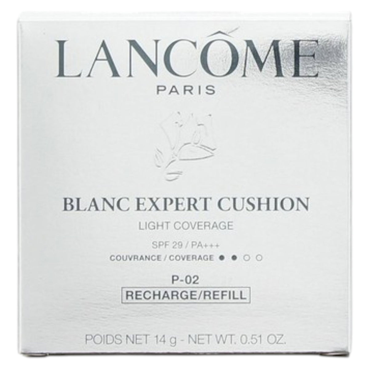 Lancome, Blanc Expert, Light Coverage, Υγρό Foundation, P-02, P-02, SPF 29, 14 g