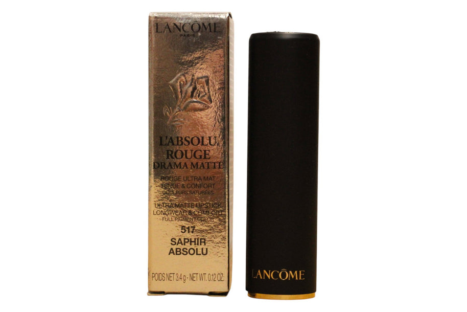 Lancome, L'Absolu Rouge, Matte, Κραγιόν, 517, Saphir Abolsu, 3.4 g