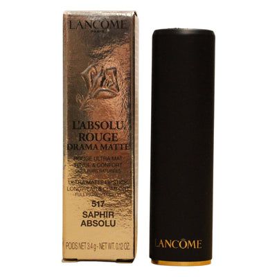 Lancome, L'Absolu Rouge, Matte, Κραγιόν, 517, Saphir Abolsu, 3.4 g