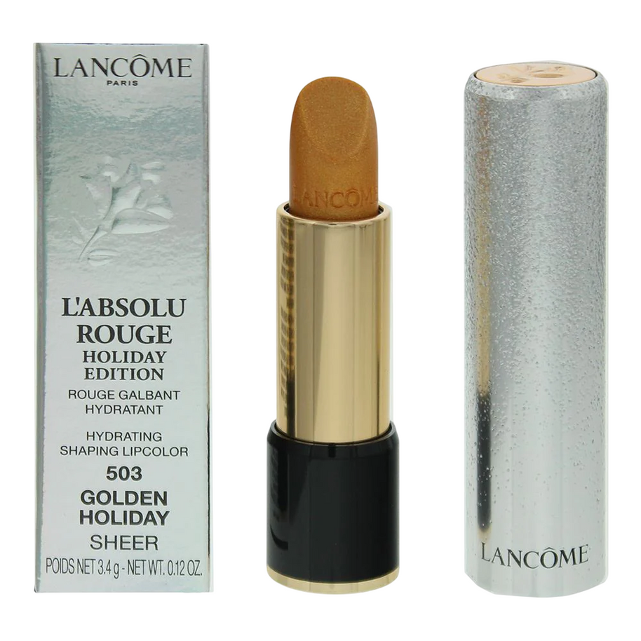 Lancome, L'Absolu Rouge, Sheer, Κραγιόν, 503, CN 40 Cream Chamois, 28 g