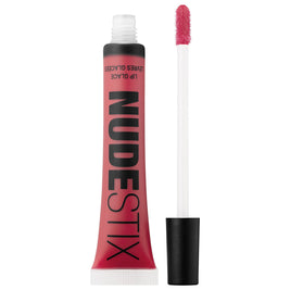 Nudestix, Lip Glace, Υγρό Κραγιόν, 04, Nude, 10 ml