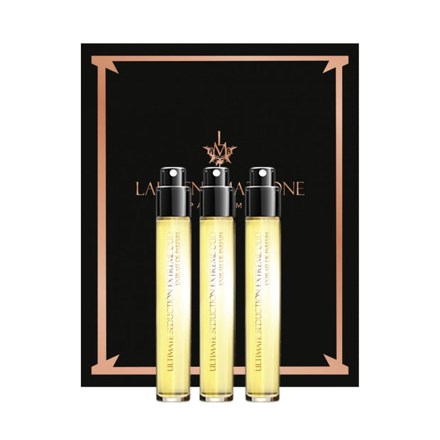 Σετ Trio, Laurent Mazzone, Ultimate Seduction Oud, Extrait De Parfum, Unisex, 3 pcs, 15 ml *Miniature