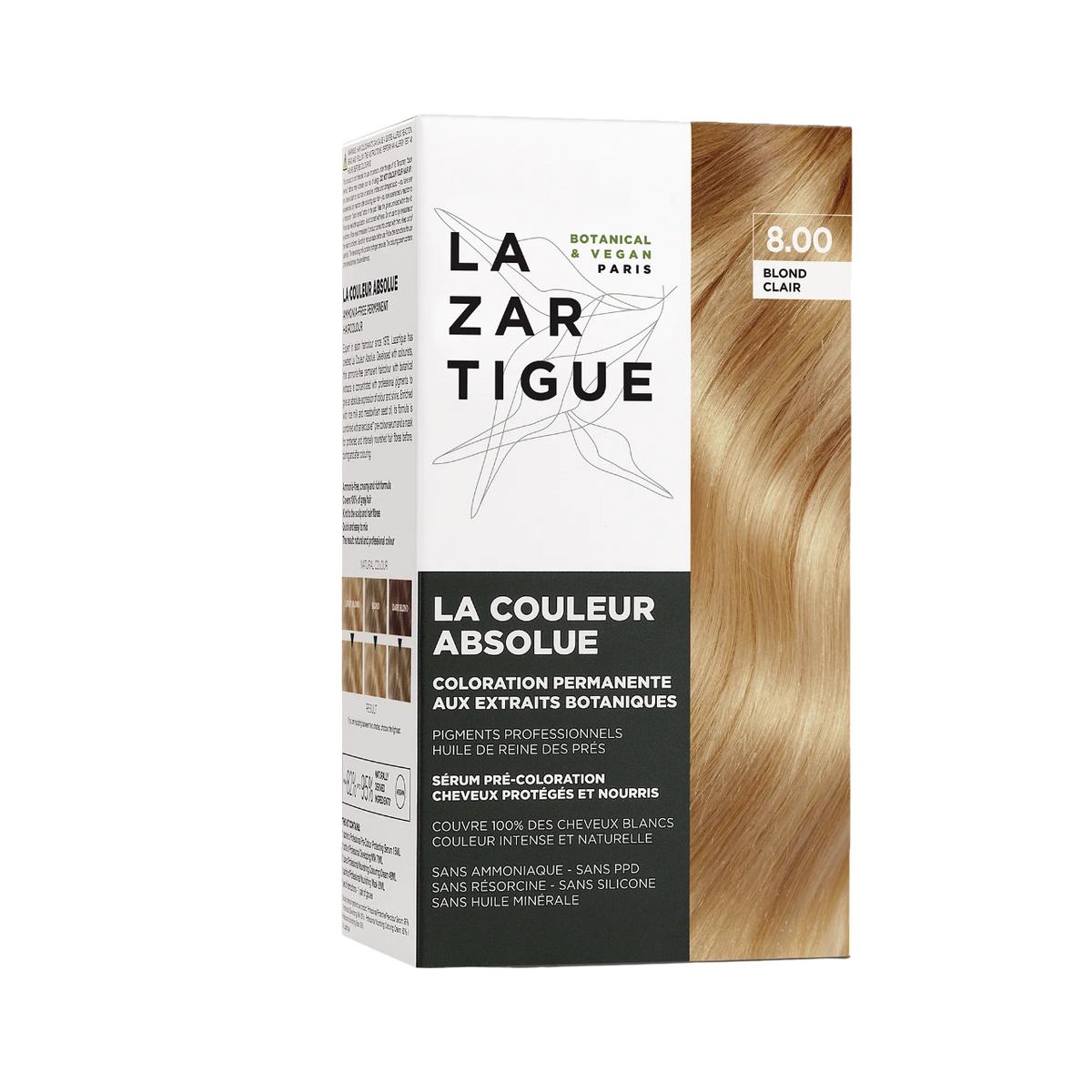 Lazartigue, La Couleur Absolue, Μόνιμη Βαφή Μαλλιών, 8.00 Light Blond, 143 ml