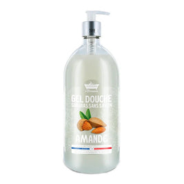 Les Petites Bains de Provence, Almond, Αφρόλουτρο, Για Ευαίσθητες Επιδερμίδες, 1000 ml