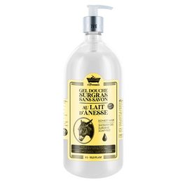 Les Petites Bains de Provence, Donkey Milk, Αφρόλουτρο, For Body, Για το Πρόσωπο & Hair, Για Ευαίσθητες Επιδερμίδες, 1000 ml