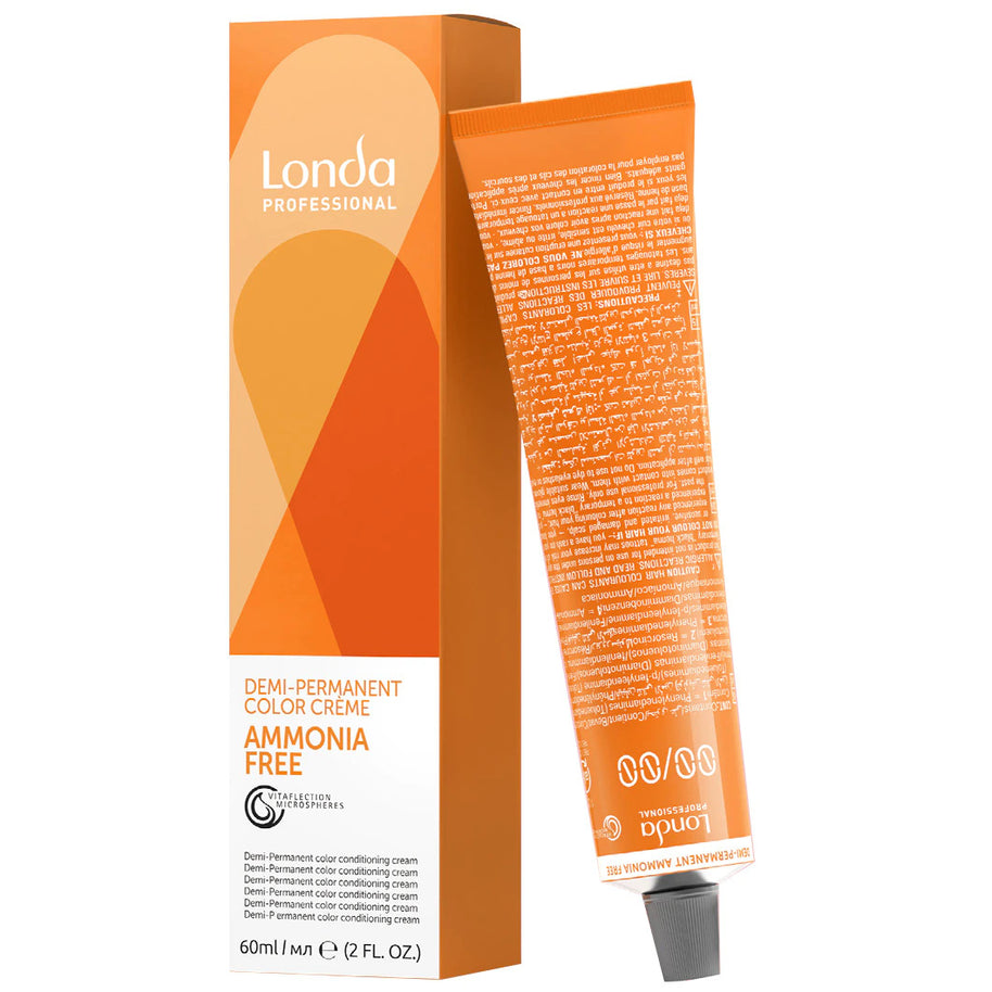 Londa Professional, Londacolor, Ammonia-Free, Demi-Permanent Hair Dye, 7/0, 60 ml