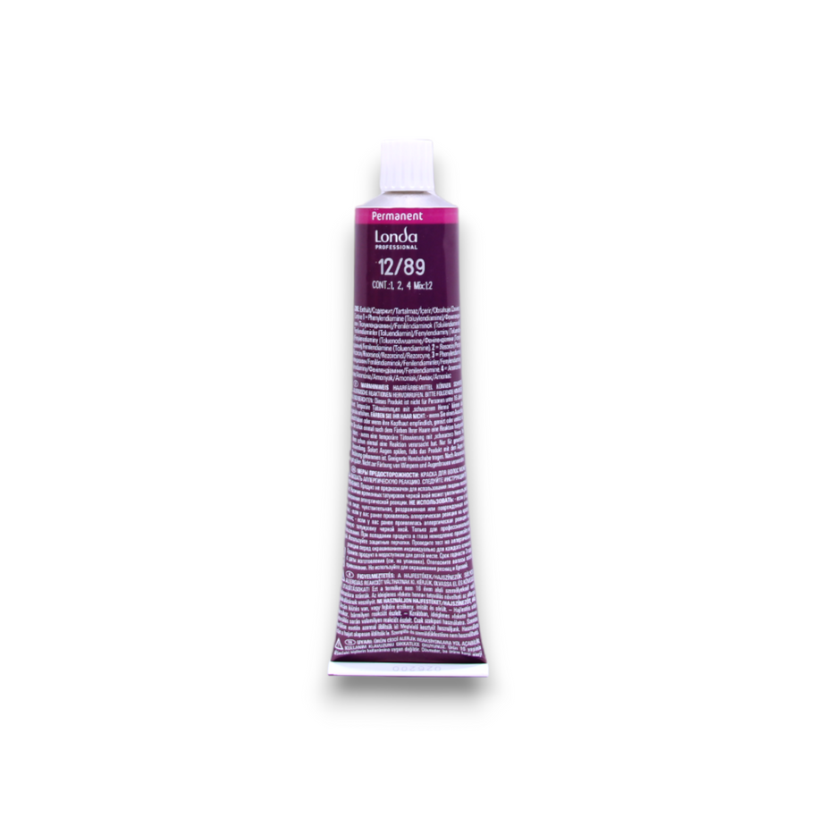Londa Professional, Londacolor, Permanent Hair Dye, 12/89, 60 ml