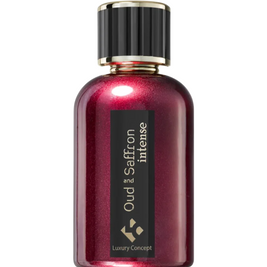 Luxury Concept, Oud And Saffron Intense, Extrait De Parfum, Unisex, 100 ml