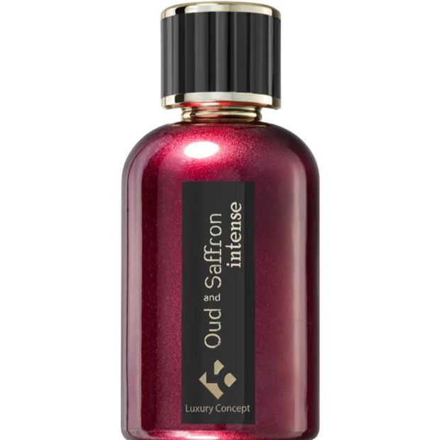 Luxury Concept, Oud And Saffron Intense, Extrait De Parfum, Unisex, 100 ml