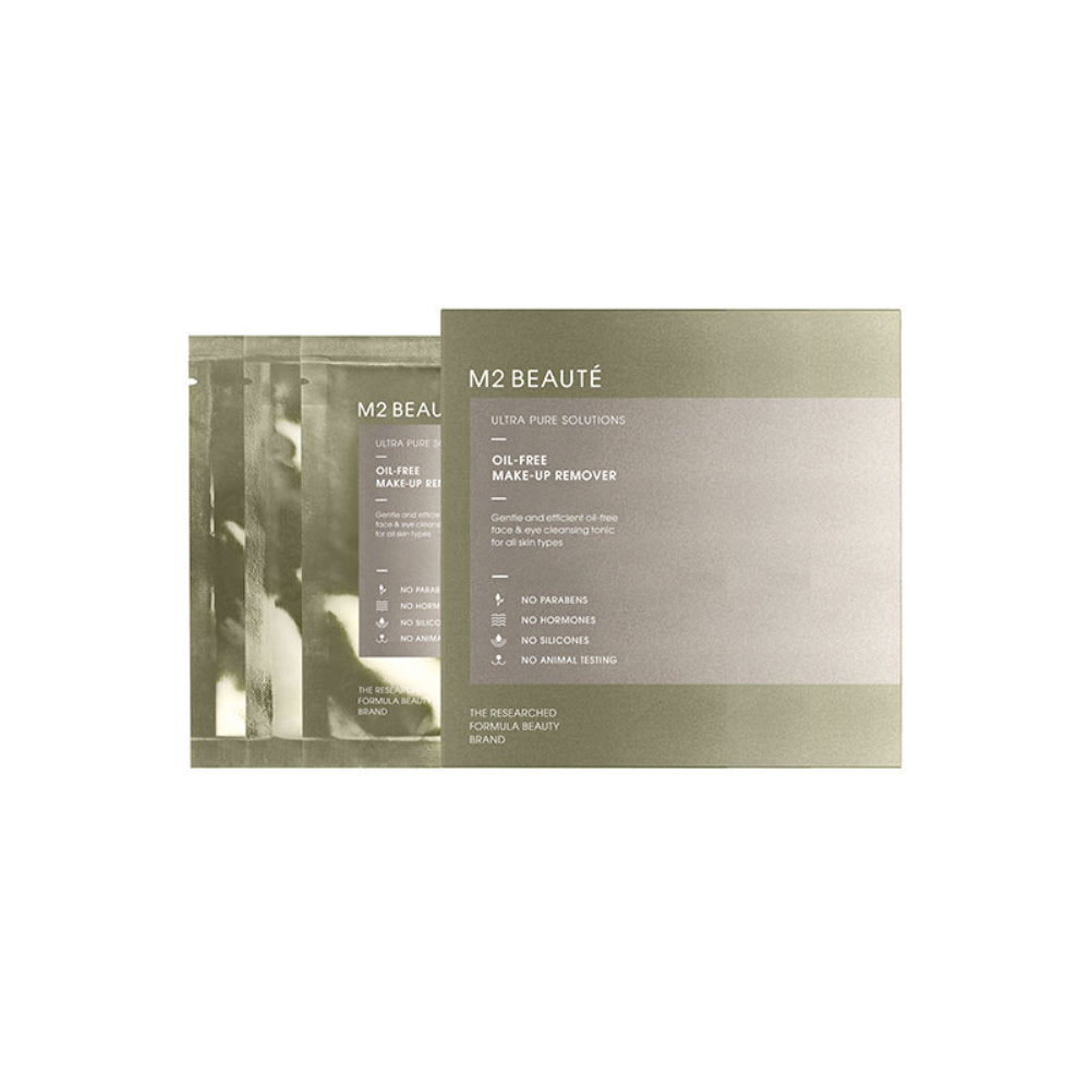Σετ, M2 Beaute, Ultra Pure Solutions, Makeup Remover Wipes, 7 pcs