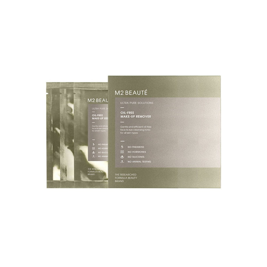 Σετ, M2 Beaute, Ultra Pure Solutions, Makeup Remover Wipes, 7 pcs