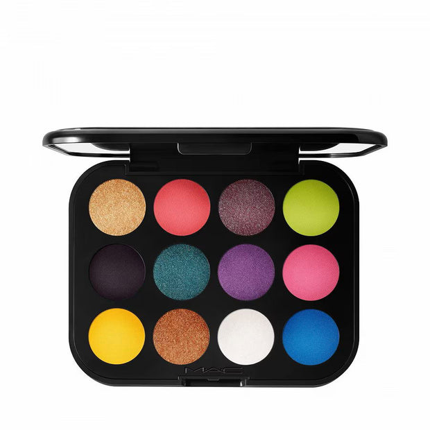 MAC, Connect In Colour, Παλέτα Σκιών, Hi-Fi Colour, 12 Shades, 12.2 g