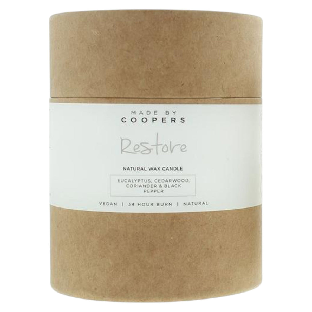 Made By Coopers, Restore, Eucalyptus, Αρωματικό Κερί, 175 g