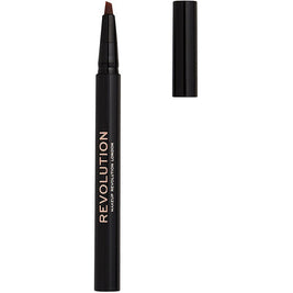 Makeup Revolution, Bushy Brow, Eyebrow Cream Pencil, Medium Brown, 0.5 ml