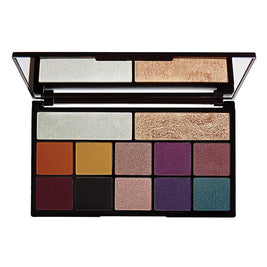 Makeup Revolution, Carmi, Παλέτα Σκιών, Kiss Of Fire, 12 Shades, 27 g