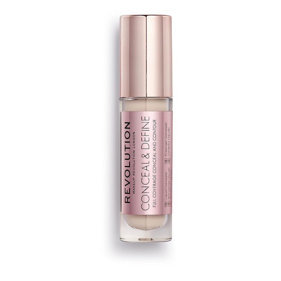 Makeup Revolution, Conceal & Define, Corrective, Υγρό Concealer, C1, 4 g