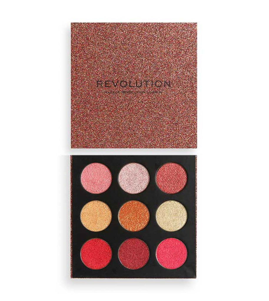 Makeup Revolution, Euphoric Foil Palette, Eyeshadow Palette, House Of Fun, 25 g