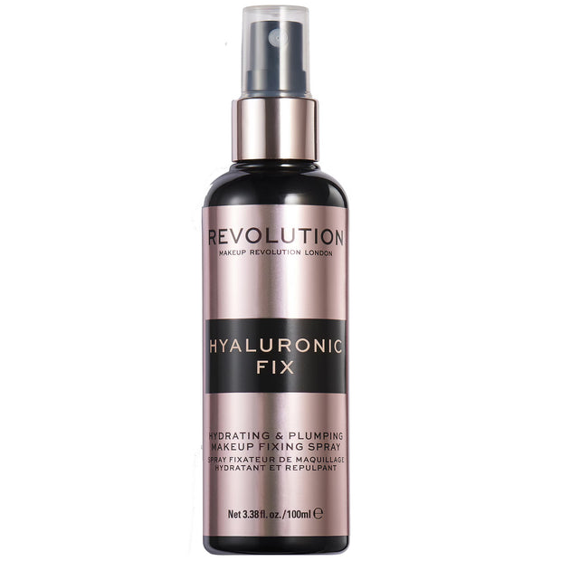 Makeup Revolution, Hyaluronic Fix, Hyaluronic Acid, Ενυδατικό, Makeup Fixer Spray, 100 ml