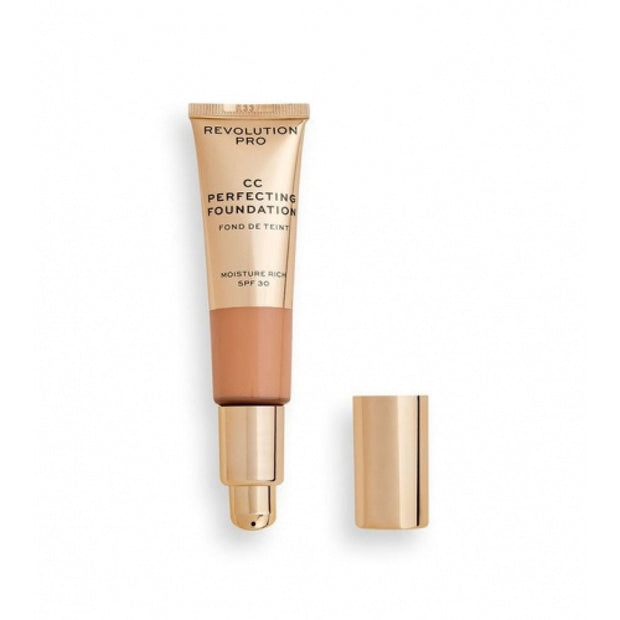 Makeup Revolution, Pro CC Perfecting, Κρέμα Foundation, F9, SPF 30, 26 ml