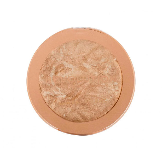 Makeup Revolution, Reloaded, Bronzer Συμπαγής Πούδρα, Holiday Romance, 15 g