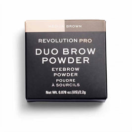 Makeup Revolution, REVOLUTION PRO, Vegan, Eyebrow Powder, Medium Brown, 2.2 g