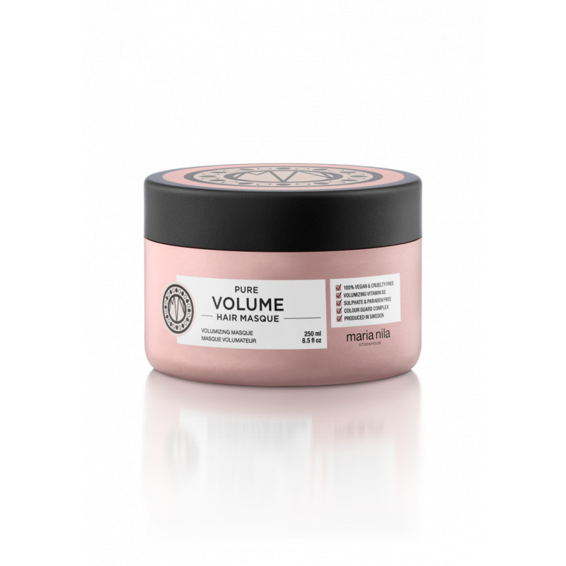 Maria Nila, Pure Volume, Vegan, Hair Treatment Cream Mask, For Θρεπτική, 250 ml