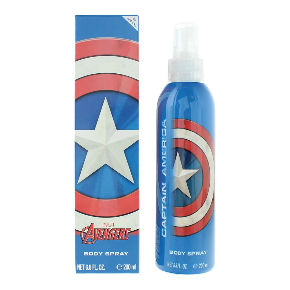 Marvel, Captain America, Spray Σώματος, 200 ml