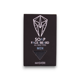 Masveri, Masveri, Paraben-Free, Grooming Soap Bar, For Cleansing, Για το Πρόσωπο & Beard, g 100