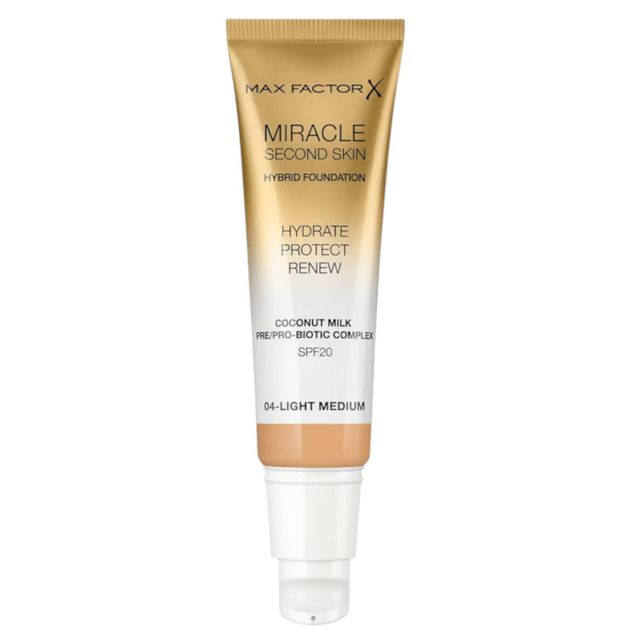 Max Factor, Miracle Touch, Radiant, Συμπαγές Foundation, 04, Light Medium, SPF20, 30 ml