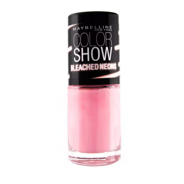 Maybelline, Color Show Bleached Neon, Nail Polish, Nr. 243, Tropink, 7 ml