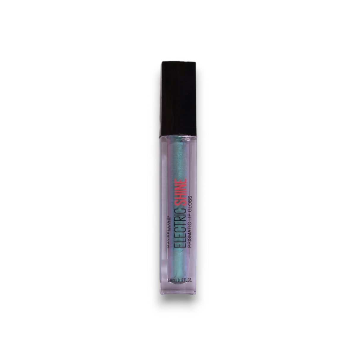 Maybelline, Electrio Shine Prismatic, Lip Gloss, 165, Electric Blue, 5 ml