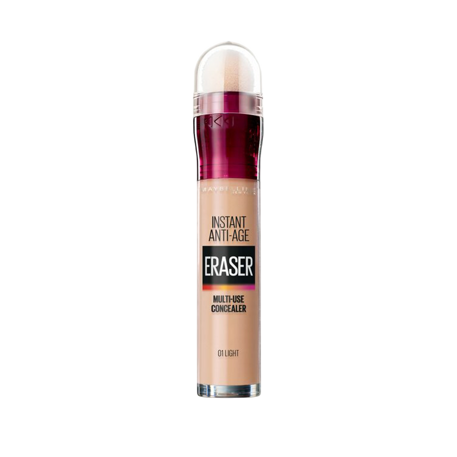 Maybelline, Instant Anti Age Eraser, Correcting, Under-Eye Concealer Pen, 1, Light, 6.8 ml