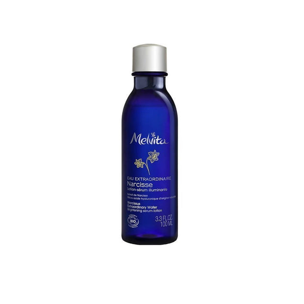 Melvita, Extraordinary Water, Organic, Λαμπερό, Narcissus, Lotion-Ορός, Για Πρόσωπο & Λαιμό, 100 ml *Tester