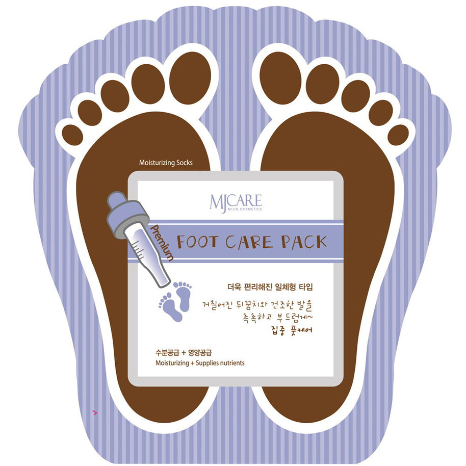 Mijin, Mjcare, Ενυδατικό, Foot Sheet Mask, 10 g