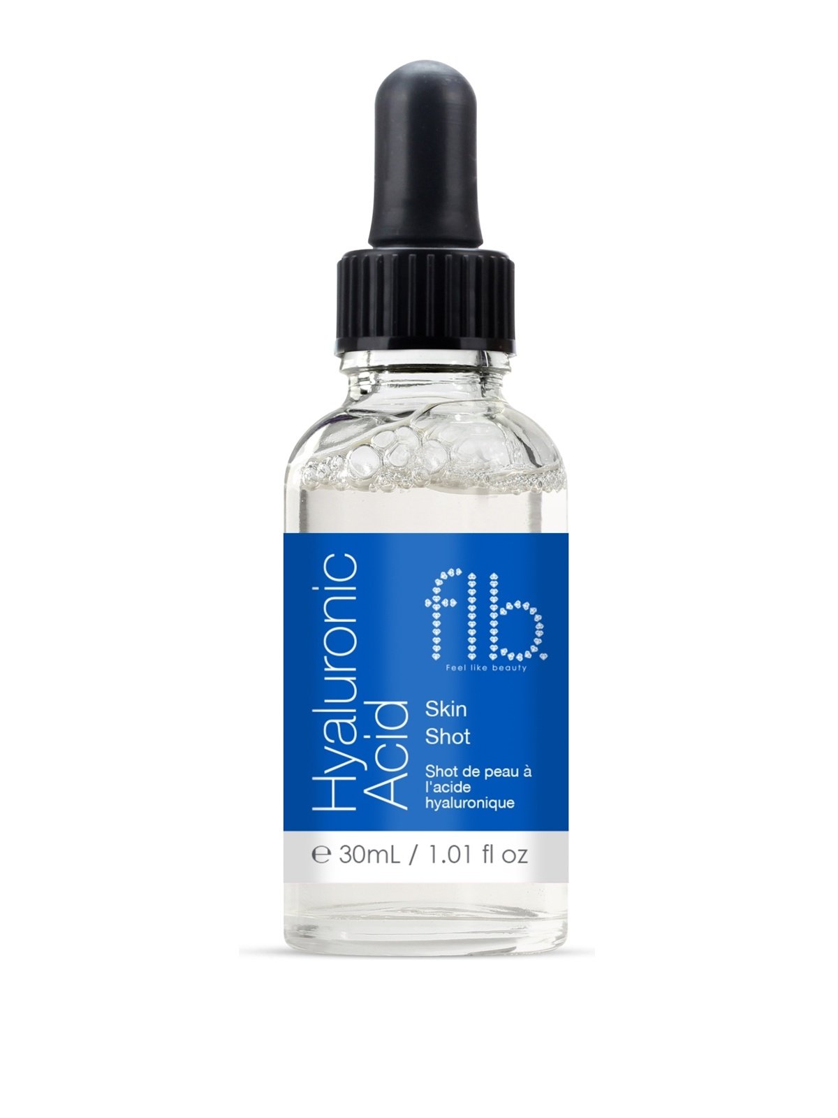 Feel Like Beauty, Skin Shot, Hyaluronic Acid, Ενυδατικό, Ορός, Για το Πρόσωπο, 30 ml