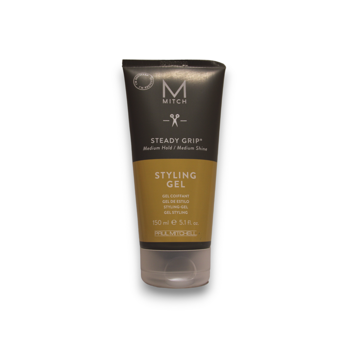 Mitch by Paul Mitchell, Styling Steady Grip, Χωρίς Parabens, Gel Styling Μαλλιών, Natural Shine, Firm Hold, 150 ml